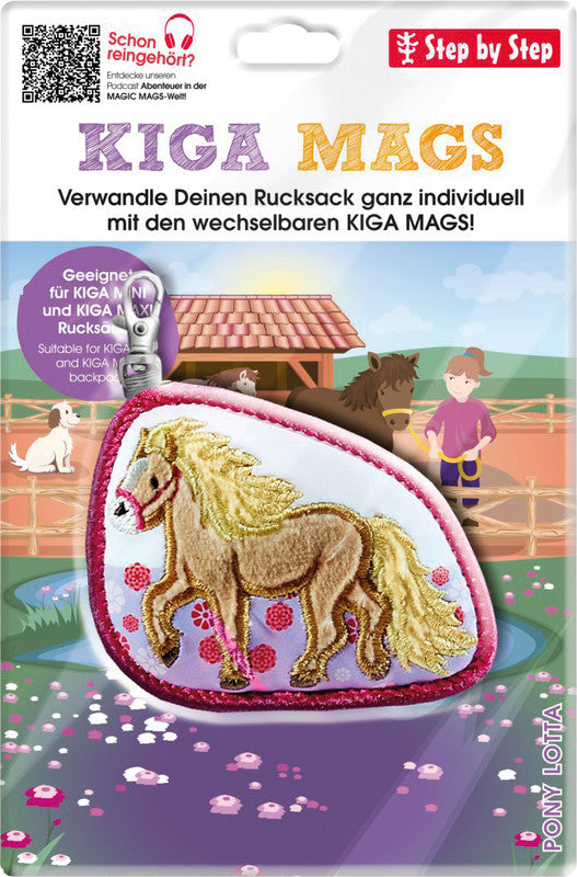 Step by Step Magic Mags Magnet-Applikation – Pony Lotta – für Mini, Maxi