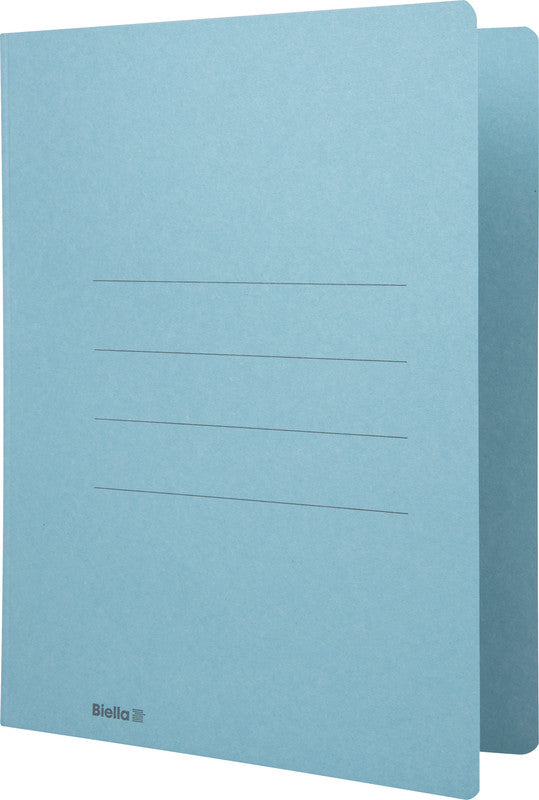 Biella Sammelmappe, für A4, Karton, Blau