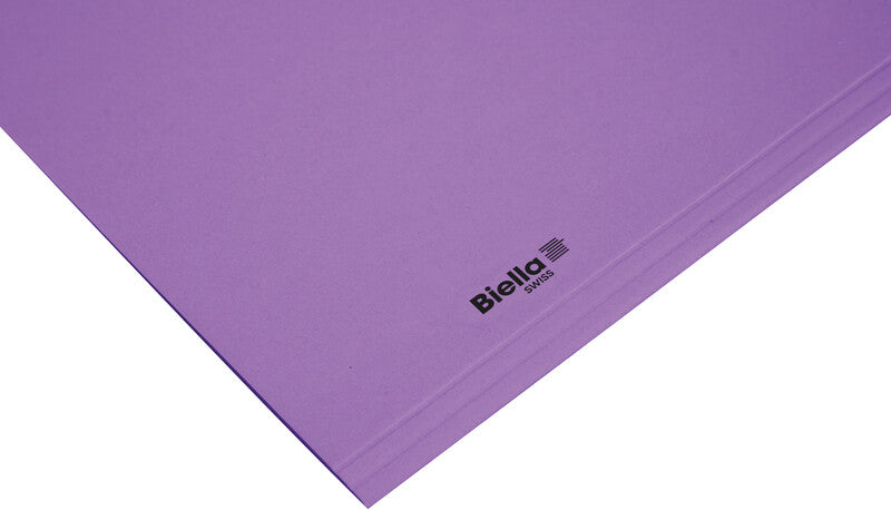 Biella Sammelmappe für A4, Karton, Lila