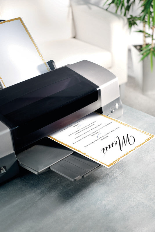 Sigel Designpapier Golden Frame – A4, 200 g/m², 50 Blatt