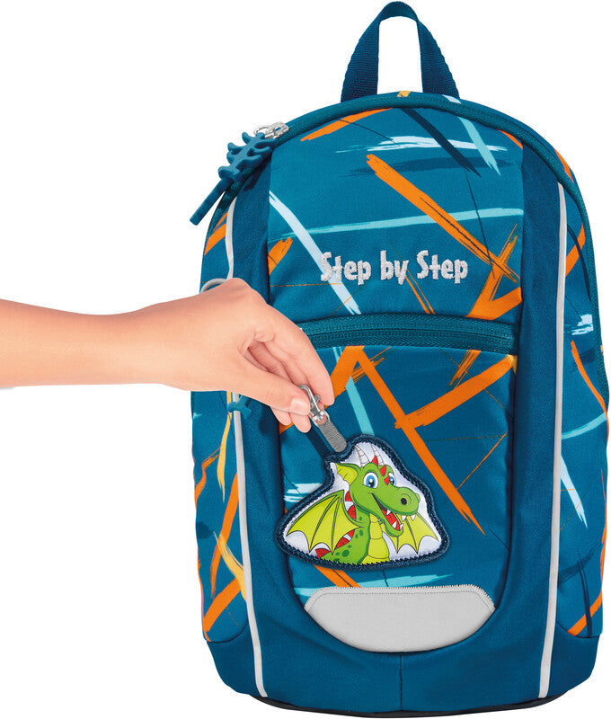 Step by Step Kindergartenrucksack-Set MINI – 2-teilig – Dragon Milo – recycelte Materialien