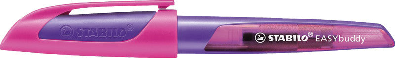 STABILO EASYbuddy – Federspitze M – für Rechts- & Linkshänder – Lila/Magenta, Blau – Patronen