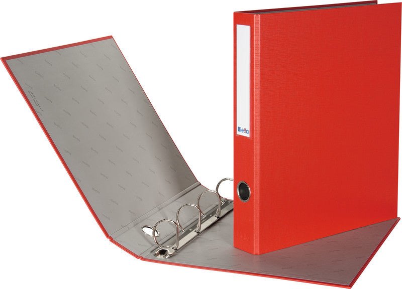 Biella Sichtbuch Dinor-Quatro – A4, rot, Karton