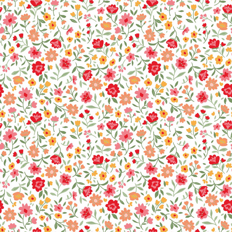 Atelier Servietten Liberty – 33 × 33 cm, 3-lagig, 1/4-Falz – 20 Stück