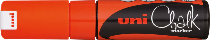 Uni-Ball Kreidemarker – Keilspitze, 8 mm – Orange