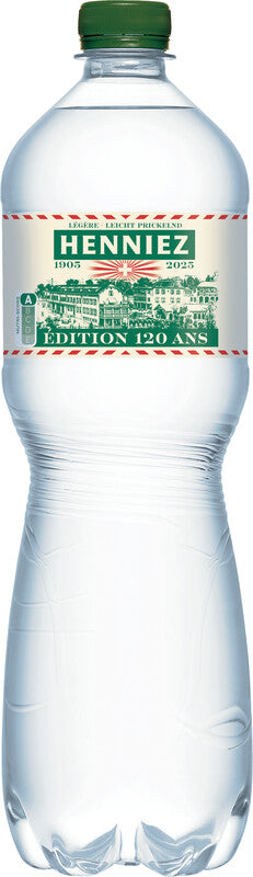 Henniez Mineralwasser PET – 1 l, recyclingfähig