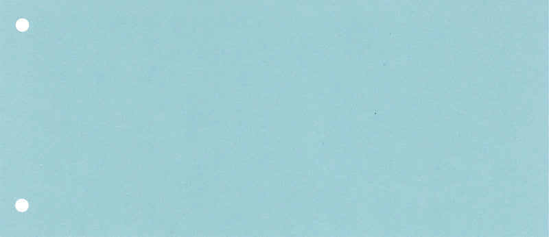 Noname Trennstreifen – für A4, Karton, blau, 2-fach, 100er-Pack