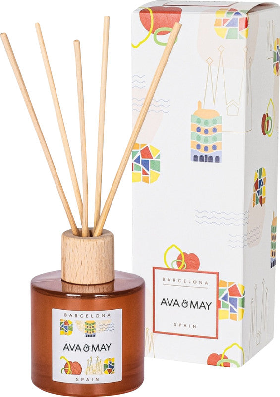 AVA & MAY Duftstäbchen Barcelona Mehrfarbig – 100 ml