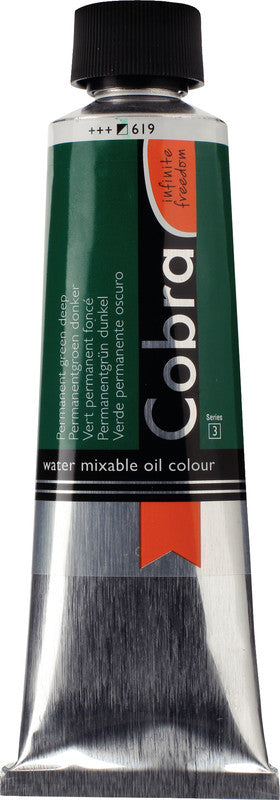 Cobra Artist – Ölfarbe – Permanentgrün, 150 ml
