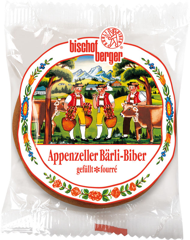 Bischofberger Appenzeller Bärli-Biberli – Gebäck mit Mandelfüllung, 75 g