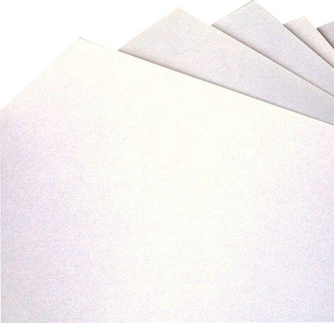 Papyrus Zeichenpapier 500 × 700 mm, 300 g/m², 10 Blatt, Weiss, Satinierte Oberfläche, Bristolkarton, FSC, Kompostierbar