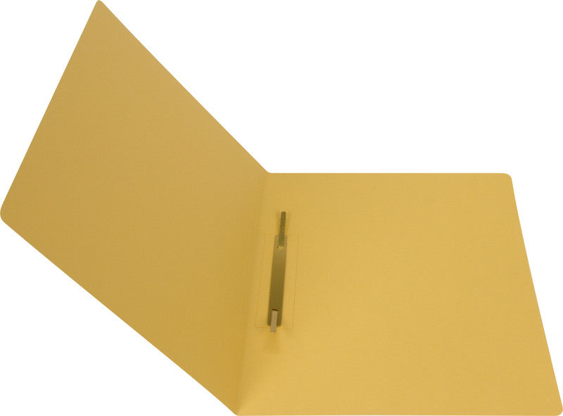 Biella Schnellhefter – A4, Karton, gelb, Heftzunge, Beschriftungslinien, 240 g/m², 1 Stk.