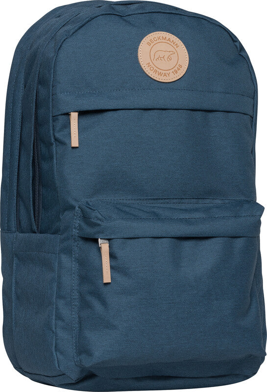 Beckmann Schulrucksack – Blau – 30,0 × 53,0 × 22,0 cm – Recycelter Bestandteil