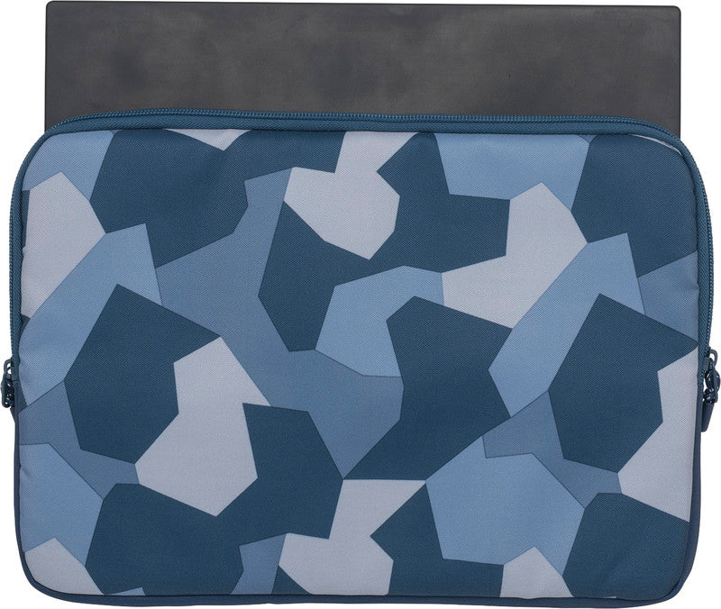 Beckmann Notebook-Schutzhülle – für Notebooks bis 14", Polyester, Blue Camo