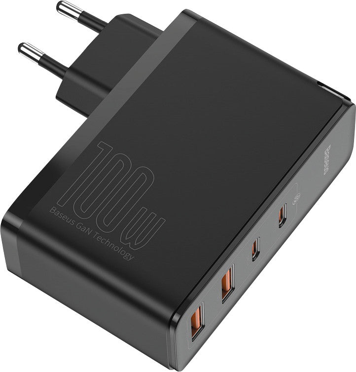 Baseus Ladegerät – 100 W, 2× USB-A + 2× USB-C