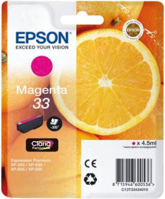 Epson Tintenpatrone 33, Magenta