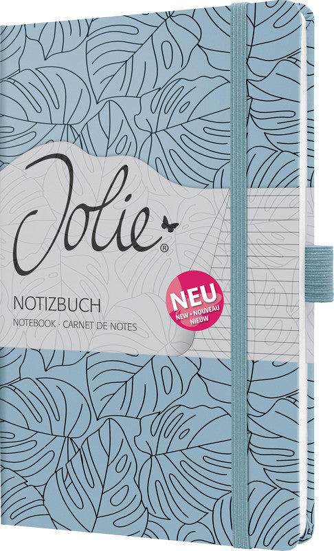 Sigel Notizbuch, liniert, Fadenheftung, Hardcover, 174 Seiten, perforiert, 80 g/m² – mehrfarbig