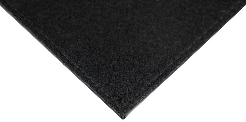Helit Schreibunterlage – Schwarz – 700 × 500 mm – Leder, rutschfest