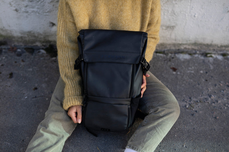 Beckmann Street Light – Notebook-Rucksack – für 16" Notebook, 22 l, rPET, schwarz