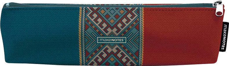 Makenotes Dreieckiges Etui, leer – Knit – Stoff – 21 × 5,5 × 5 cm