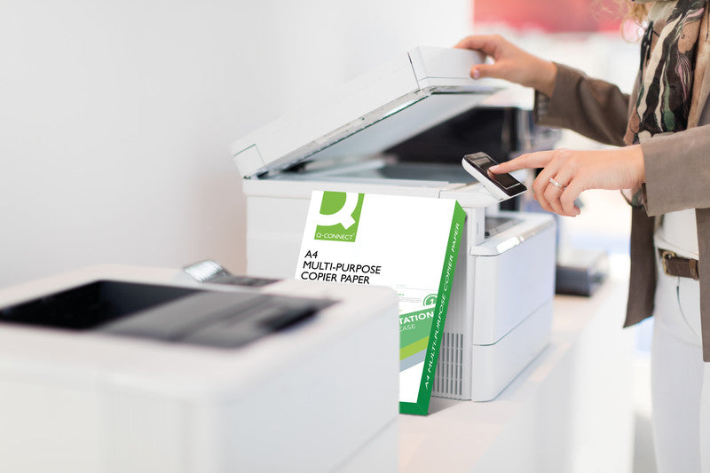 Q-Connect Universalpapier Weiss – A4, 80 g/m² – 500 Blatt