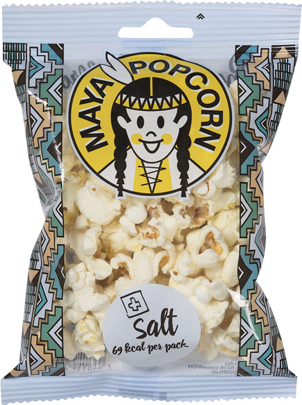 Maya Popcorn Salz – 16 × 14 g – Pilzförmig