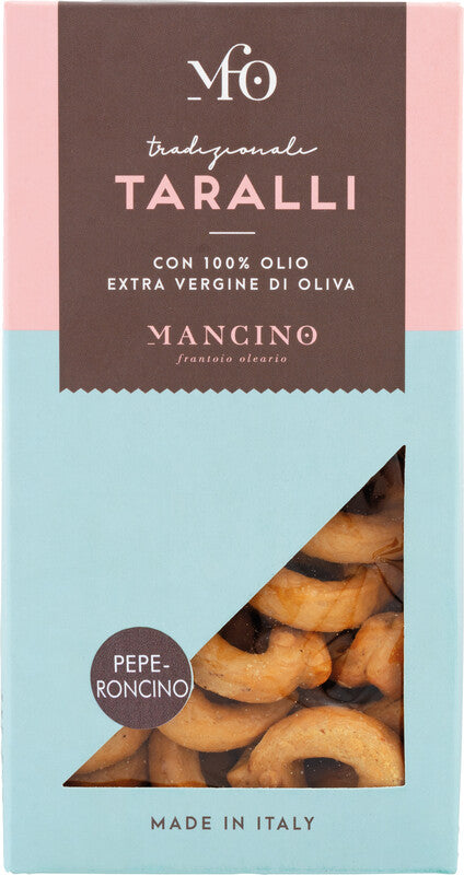 Mancino Taralli – Chili, vegan, 300 g