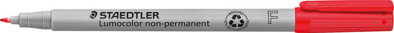 Staedtler Non-Permanent-Marker Lumocolor – fein 0,6 mm – rot – nachfüllbar