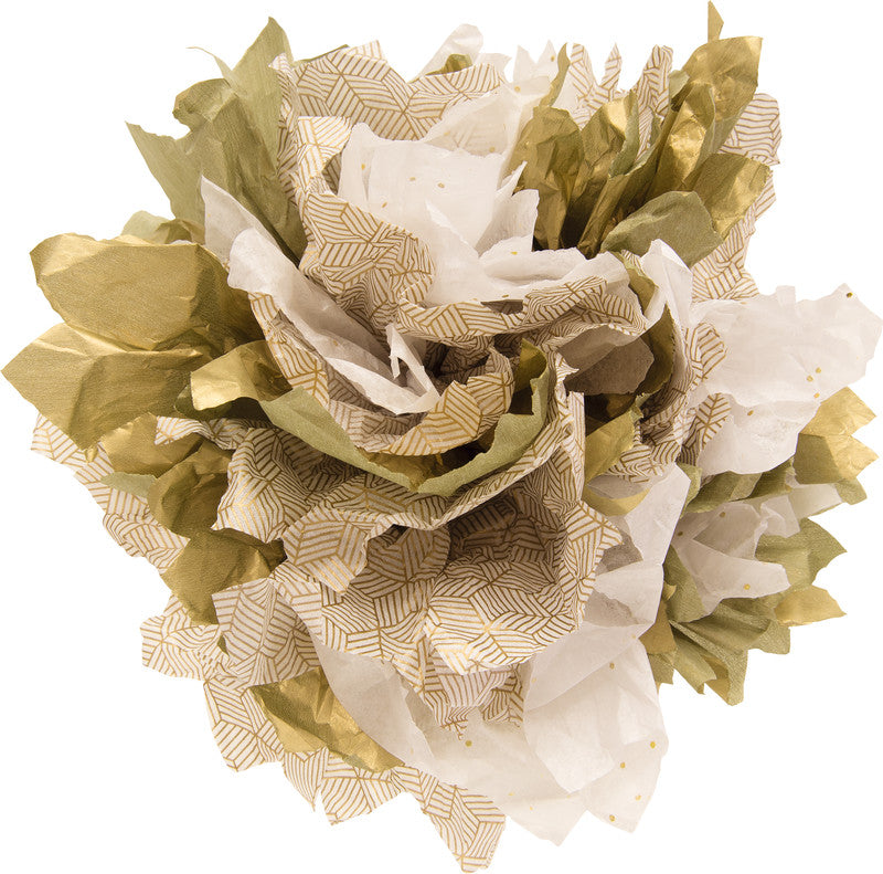 Folia Seidenpapier, 20 g/m², 50 × 75 cm, gold, 6 Blätter, FSC