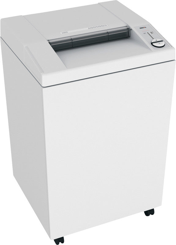 Ideal 4005/CC – Aktenvernichter, DIN P-5, Partikelschnitt 2 × 15 mm, 40 Blatt, 165 l, A3