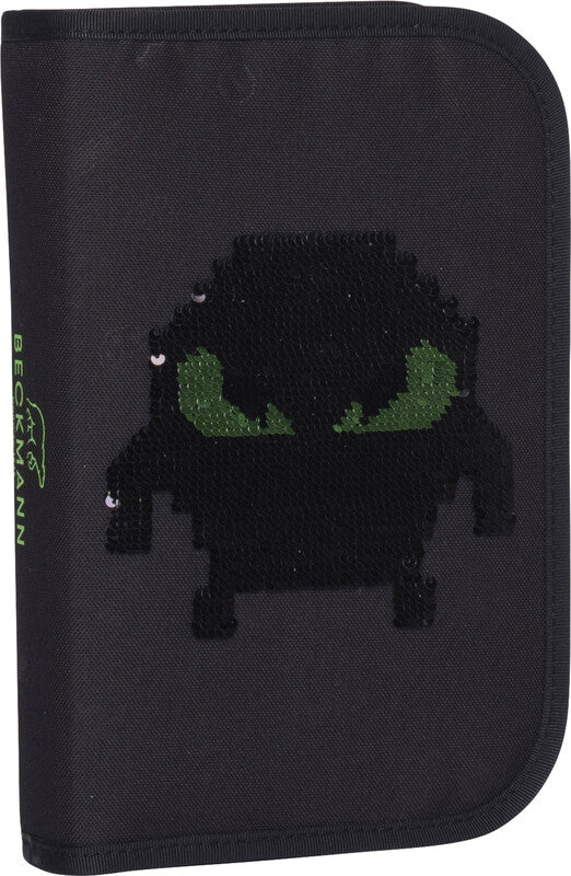 Beckmann Classic 1st Etui 2 Klappen, gefüllt, 21-teilig – Pixel – Kunststoff – 20,5 × 13,3 × 3,8 cm