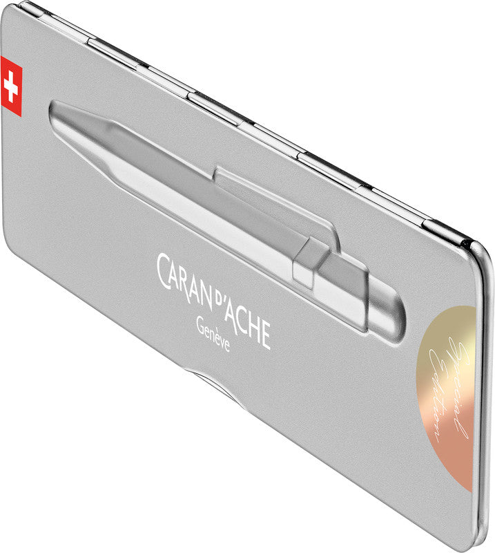 Caran d-Ache Kugelschreiber – Sonnenstein Rosa, Aluminium