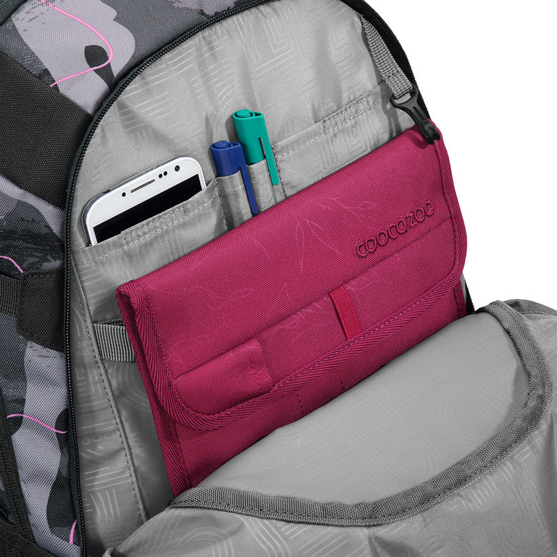 Coocazoo Rucksack Mate – Bubble Brush – 30 l – B 30,0 × H 44,0 × T 23,0 cm – recycelte Materialien
