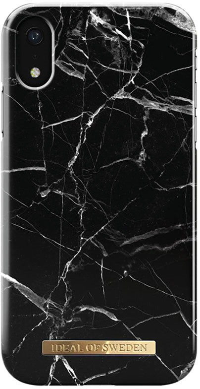 Ideal of Sweden – Backcover – für Apple iPhone XR – Schwarz Marmor