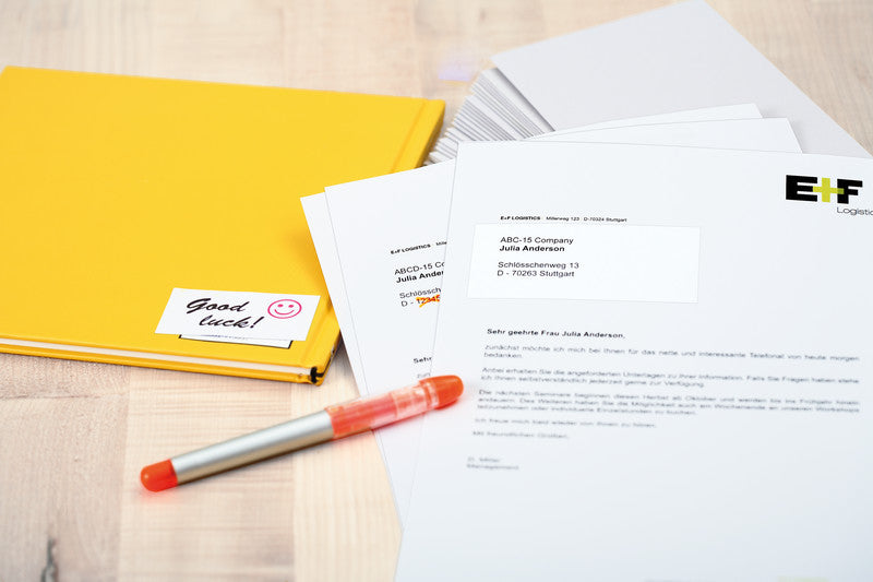 HERMA Druckeretiketten, 105 mm × 148 mm, weiss, Papier, permanent, 25 Blatt