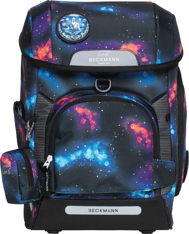 Beckmann Schulrucksack Plus Air – 6-teilig – Ninja Elements