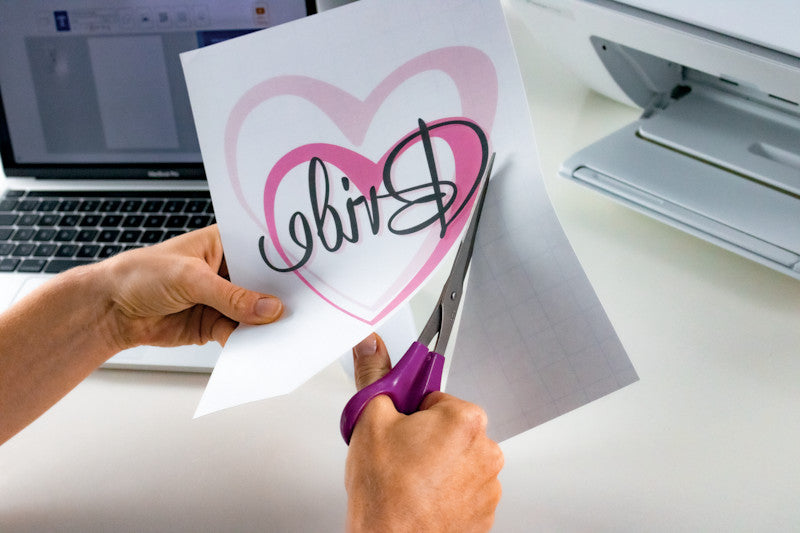 HERMA Transferpapier – für Inkjetdrucker, für helle Textilien, A4 (210 × 297 mm), bis 40 °C, 10 Blatt