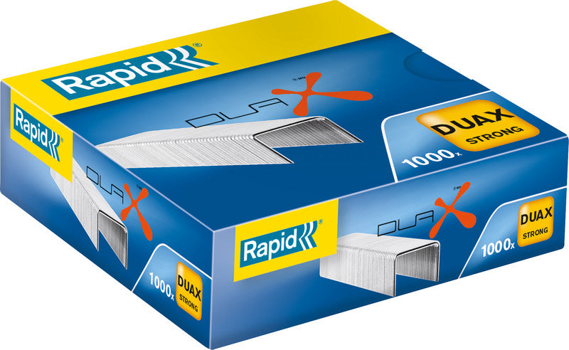 Rapid Heftklammern – 20 mm – Metall, silber – 1000 Stk.