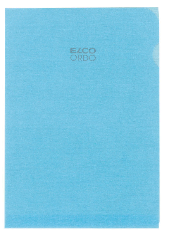 Elco Sichtmappe A4 – Blau, Papier, 100er-Pack
