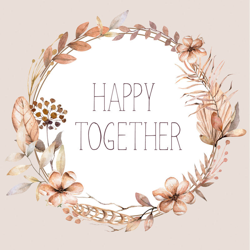 Atelier Servietten Happy Together – 33 × 33 cm – 3-lagig, Tissue – 20 Stk.