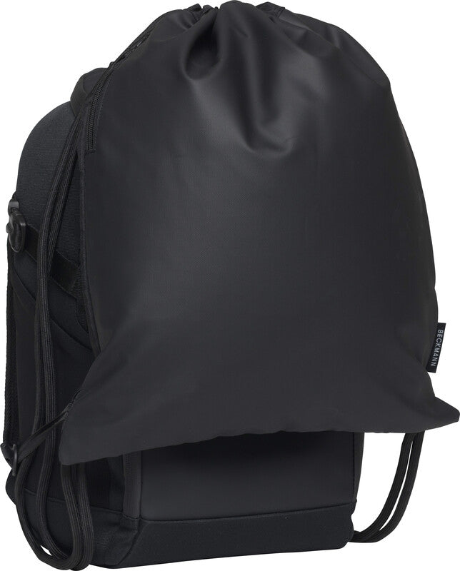 Beckmann Street Bold – Notebook-Rucksack – für 16"-Notebook, 20 l, rPET, schwarz, Regenschutz