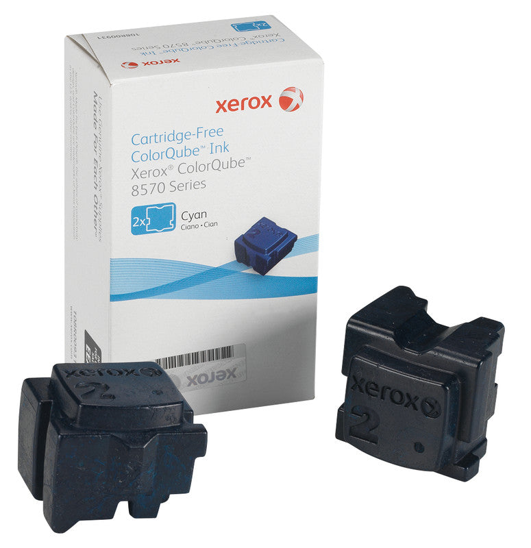 Xerox Tintenpatronen-Multipack Cyan, 2er-Pack – für Inkjetdrucker