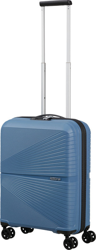 American Tourister Handgepäck-Trolley – Hartschale PP, 4 Doppelrollen, mit TSA, Coronet Blue, 40 × 50 × 20 cm