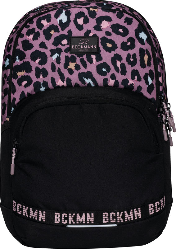 Beckmann Junior Sport Rucksack – Dark Safari – 31,0×45,0×22,0 cm – recycelte Materialien