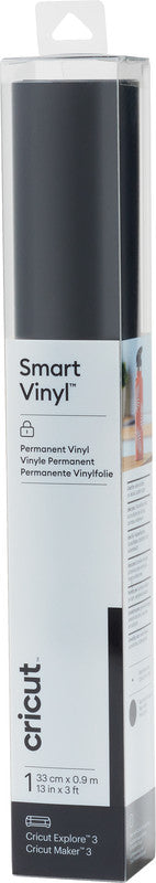 Cricut Vinylfolie matt – schwarz – 33 × 91 cm – für Schneideplotter Maker 3