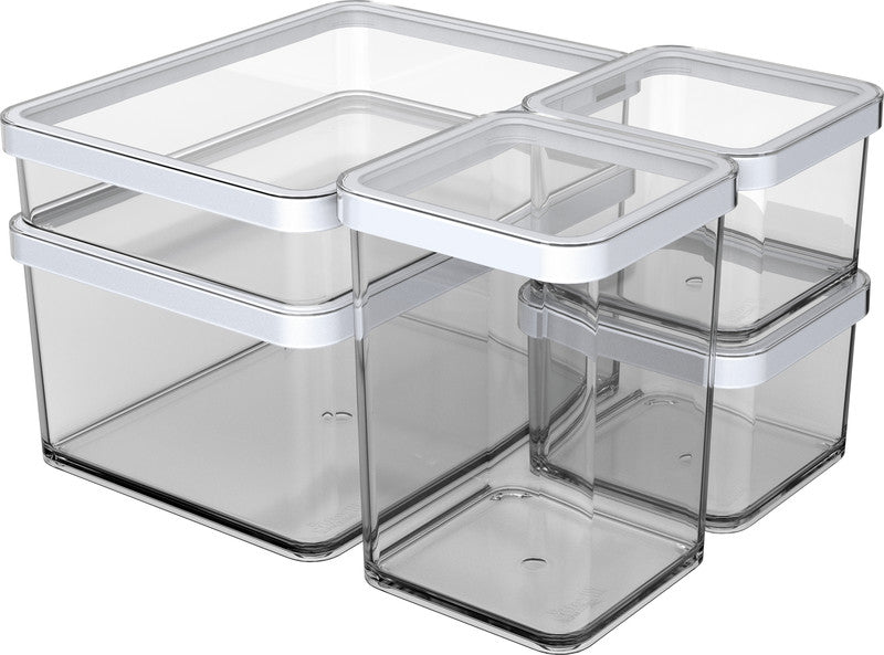 Rotho Vorratsdose Loft – 3,2 l – Kunststoff – transparent
