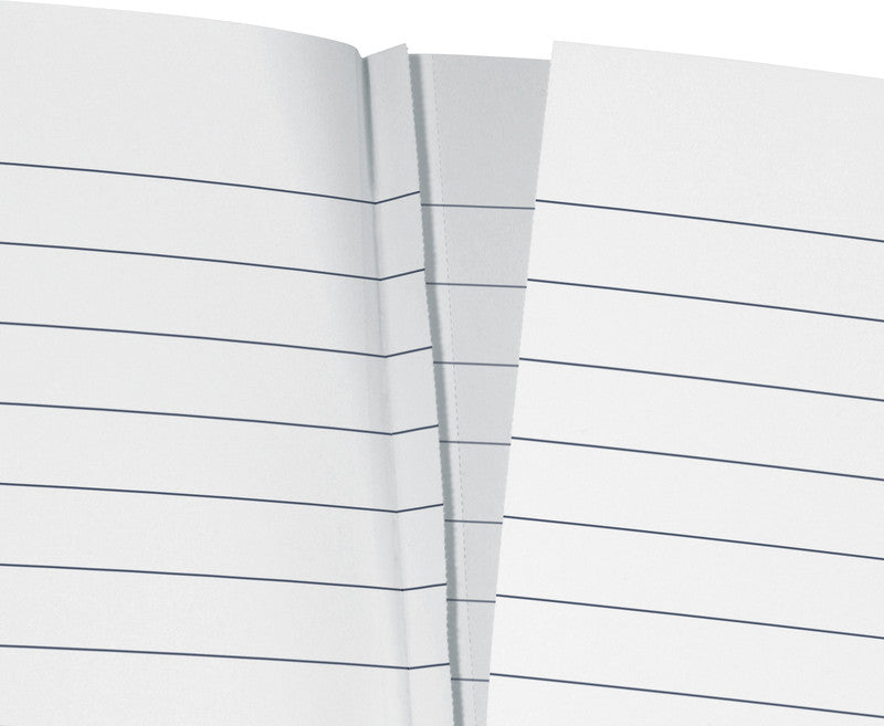 Sigel Notizbuch A5, liniert, Fadenheftung, Hardcover, 174 Seiten, perforiert, 80 g/m² – mehrfarbig
