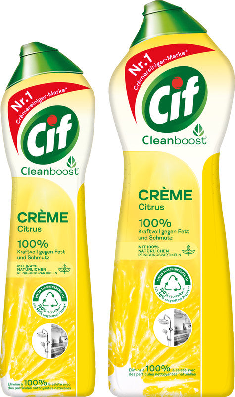 Cif Allzweckreiniger Crème Zitrone – 500 ml