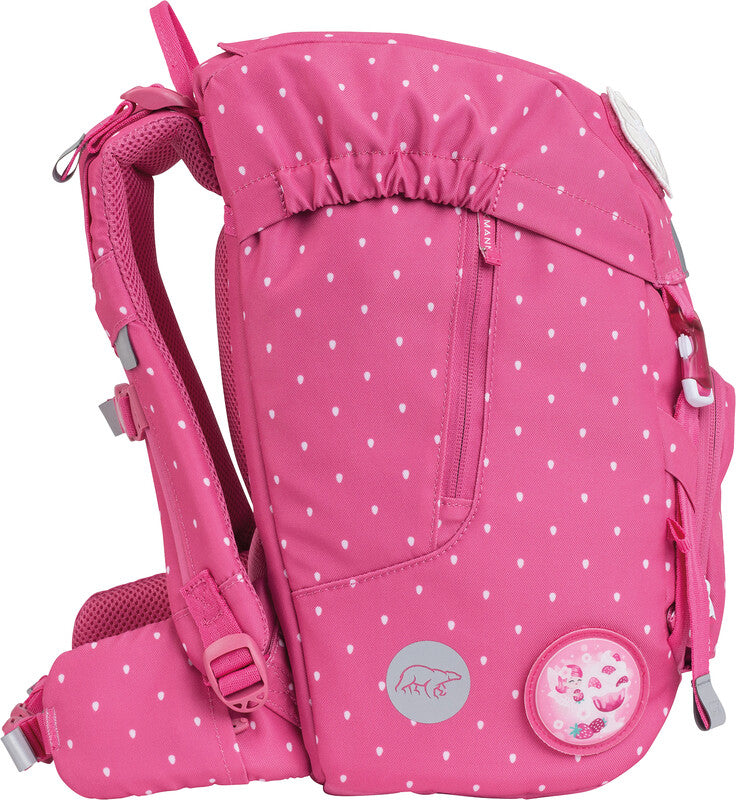 Beckmann Classic Schulrucksack 1st – Strawberry – 24.0×37.0×25.0 cm