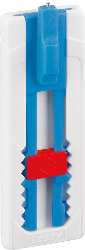 TESA Klebenagel – Kunststoff, Weiss, 12 × 14 × 1,3 cm – 2er-Pack